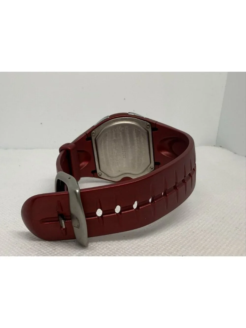 Polar F11 Heart Rate Monitor Red Digital Fitness Watch OwnZone OwnCal 0537